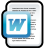Document Microsoft Word Icon 48x48 png